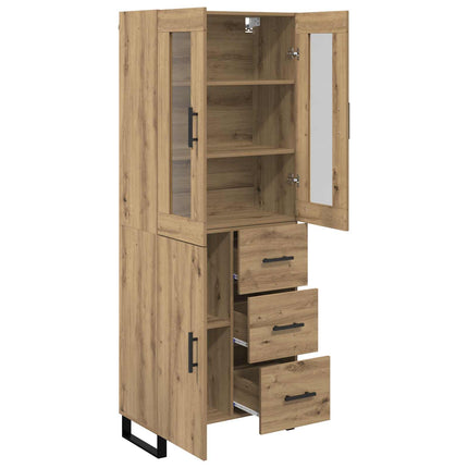 Skåp 2 pcs Artisan Ek 69,5 x 34 x 180 cm Konstruerat trä