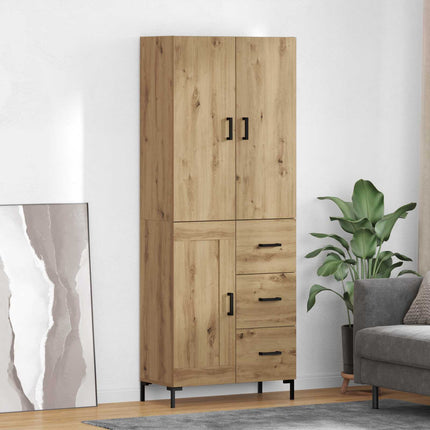 Skåp Artisan Ek 69,5 x 34 x 180 cm Konstruerat trä