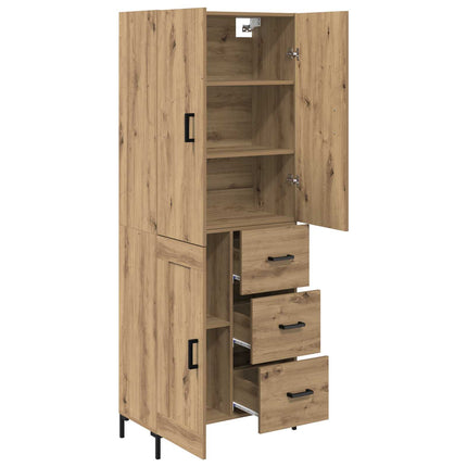 Skåp Artisan Ek 69,5 x 34 x 180 cm Konstruerat trä