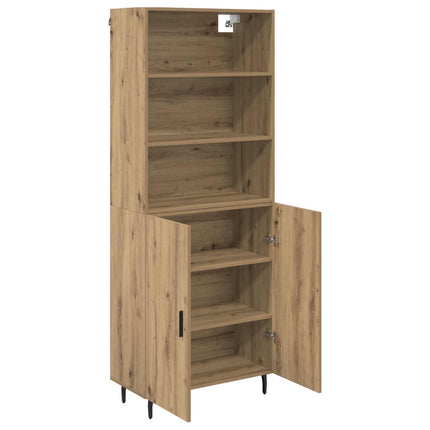 Skåp 2 pcs Artisan Ek 69,5 x 32,5 x 180 cm Konstruerat trä