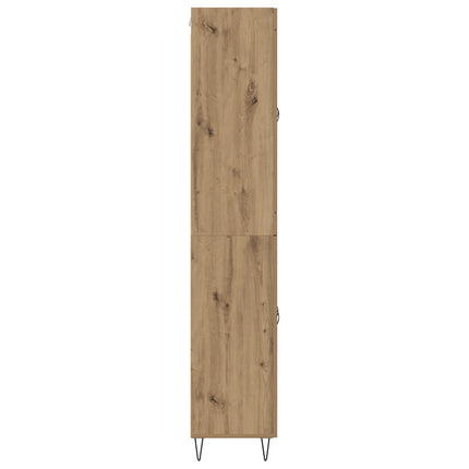 Skåp Artisan Ek 69,5 x 34 x 180 cm Konstruerat trä