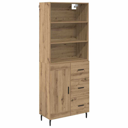 Skåp 2 pcs Artisan Ek 69,5 x 32,5 x 180 cm Konstruerat trä