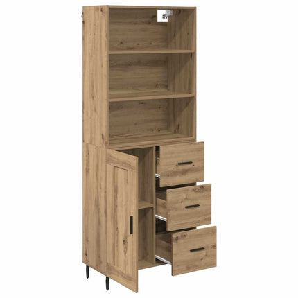Skåp 2 pcs Artisan Ek 69,5 x 32,5 x 180 cm Konstruerat trä