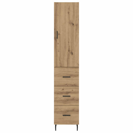 Skåp Artisan Ek 34,5 x 34 x 180 cm Konstruerat trä