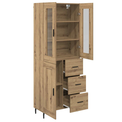 Skåp 2 pcs Artisan Ek 69,5 x 34 x 180 cm Konstruerat trä
