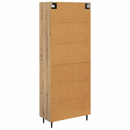 Skåp 2 pcs Artisan Ek 69,5 x 34 x 180 cm Konstruerat trä