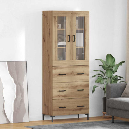 Skåp 2 pcs Artisan Ek 69,5 x 34 x 180 cm Konstruerat trä
