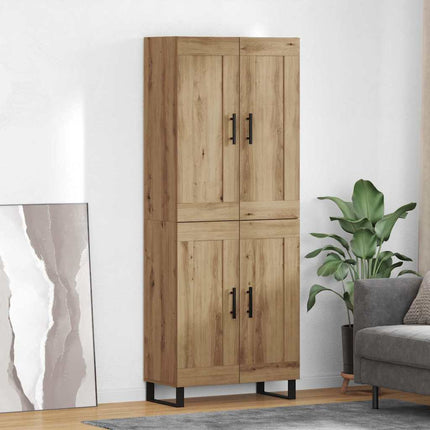Skåp 2 pcs Artisan Ek 69,5 x 34 x 180 cm Konstruerat trä