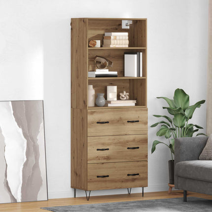 Skåp 2 pcs Artisan Ek 69,5 x 34 x 180 cm Konstruerat trä