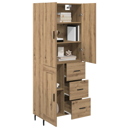 Skåp 2 pcs Artisan Ek 69,5 x 34 x 180 cm Konstruerat trä