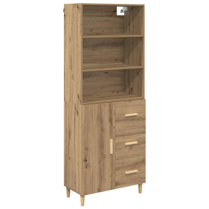 Skåp Artisan Ek 69,5 x 32,5 x 180 cm Konstruerat trä