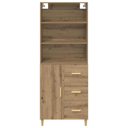 Skåp Artisan Ek 69,5 x 32,5 x 180 cm Konstruerat trä