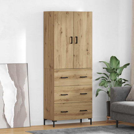 Skåp Artisan Ek 69,5 x 34 x 180 cm Konstruerat trä