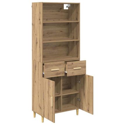 Skåp Artisan Ek 69,5 x 34 x 180 cm Konstruerat trä