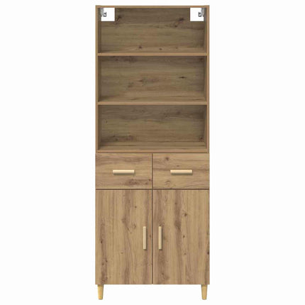 Skåp Artisan Ek 69,5 x 34 x 180 cm Konstruerat trä