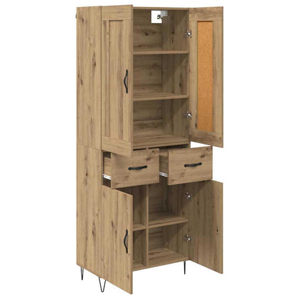 Skåp Artisan Ek 69,5 x 34 x 180 cm Konstruerat trä