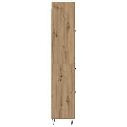 Skåp Artisan Ek 69,5 x 34 x 180 cm Konstruerat trä