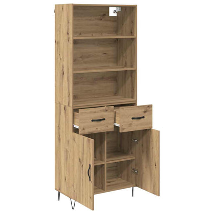 Skåp 2 pcs Artisan Ek 69,5 x 34 x 180 cm Konstruerat trä