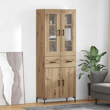 Skåp 2 pcs Artisan Ek 69,5 x 34 x 180 cm Konstruerat trä