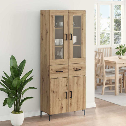 Skåp 2 pcs Artisan Ek 69,5 x 34 x 180 cm Konstruerat trä