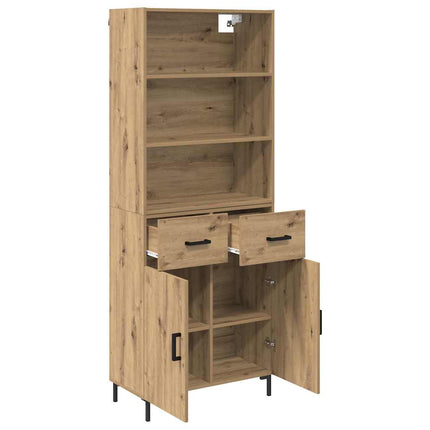 Skåp Artisan Ek 69,5 x 34 x 180 cm Konstruerat trä