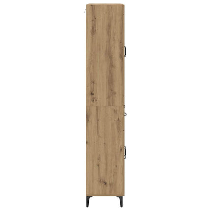 Skåp Artisan Ek 69,5 x 34 x 180 cm Konstruerat trä