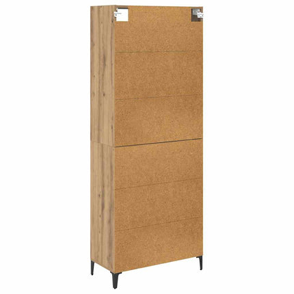 Skåp Artisan Ek 69,5 x 34 x 180 cm Konstruerat trä