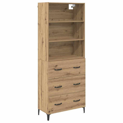 Skåp Artisan Ek 69,5 x 34 x 180 cm Konstruerat trä
