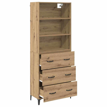 Skåp Artisan Ek 69,5 x 34 x 180 cm Konstruerat trä