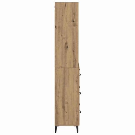 Skåp Artisan Ek 69,5 x 34 x 180 cm Konstruerat trä