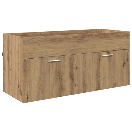 Badrumsskåp Artisan Ek 100 x 38,5 x 46 cm Konstruerat trä