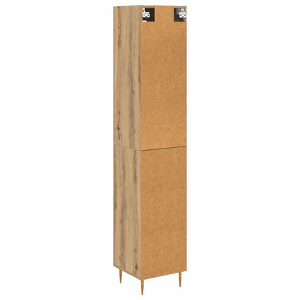 Skåp 2 pcs Artisan Ek 34,5 x 34 x 180 cm Konstruerat trä