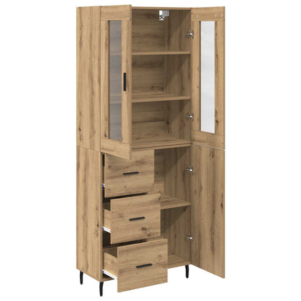 Skåp 2 pcs Artisan Ek 69,5 x 34 x 180 cm Konstruerat trä