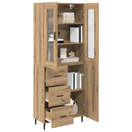 Skåp 2 pcs Artisan Ek 69,5 x 34 x 180 cm Konstruerat trä