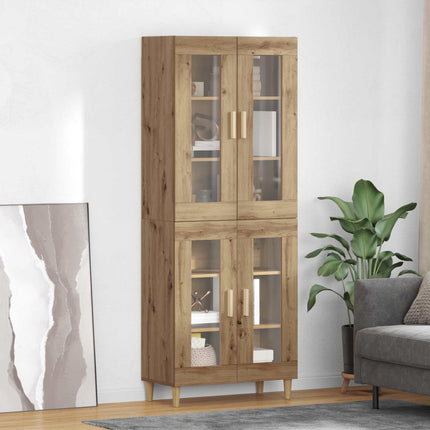 Skåp Artisan Ek 69,5 x 34 x 180 cm Konstruerat trä