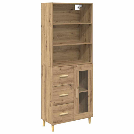 Skåp Artisan Ek 69,5 x 34 x 180 cm Konstruerat trä