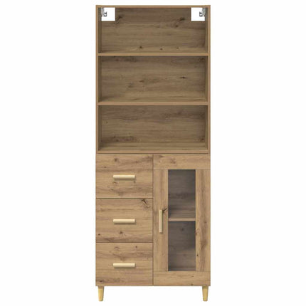 Skåp Artisan Ek 69,5 x 34 x 180 cm Konstruerat trä