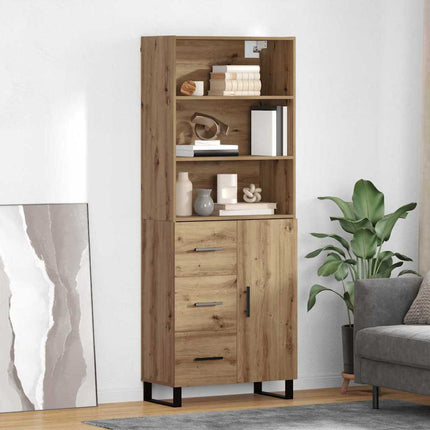 Skåp 2 pcs Artisan Ek 69,5 x 34 x 180 cm Konstruerat trä