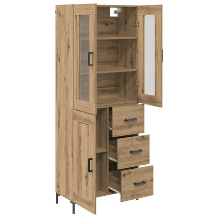 Skåp 2 pcs Artisan Ek 69,5 x 34 x 180 cm Konstruerat trä