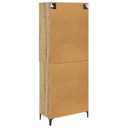 Skåp Artisan Ek 69,5 x 34 x 180 cm Konstruerat trä