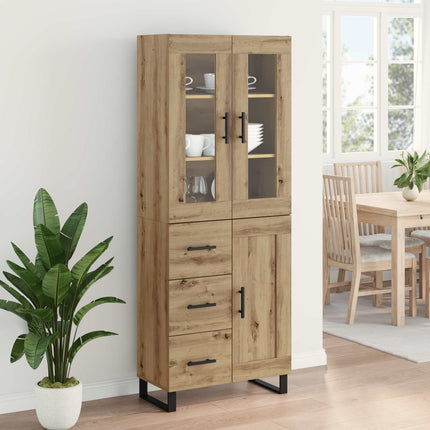 Skåp 2 pcs Artisan Ek 69,5 x 34 x 180 cm Konstruerat trä