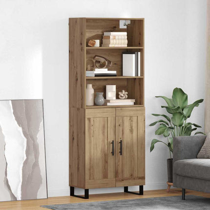 Skåp 2 pcs Artisan Ek 69,5 x 34 x 180 cm Konstruerat trä