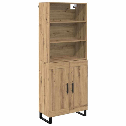 Skåp 2 pcs Artisan Ek 69,5 x 34 x 180 cm Konstruerat trä