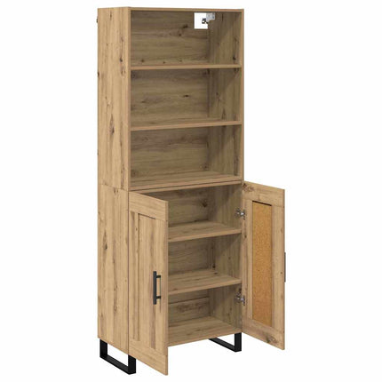 Skåp 2 pcs Artisan Ek 69,5 x 34 x 180 cm Konstruerat trä