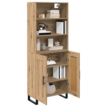 Skåp 2 pcs Artisan Ek 69,5 x 34 x 180 cm Konstruerat trä
