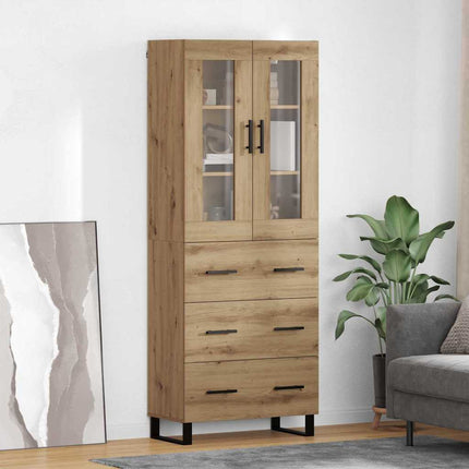 Skåp 2 pcs Artisan Ek 69,5 x 34 x 180 cm Konstruerat trä