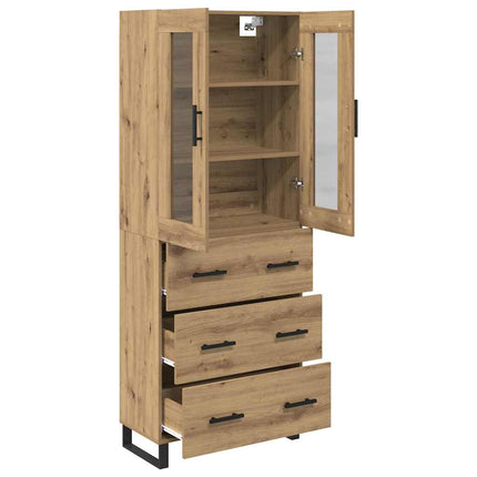 Skåp 2 pcs Artisan Ek 69,5 x 34 x 180 cm Konstruerat trä