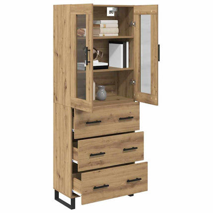 Skåp 2 pcs Artisan Ek 69,5 x 34 x 180 cm Konstruerat trä