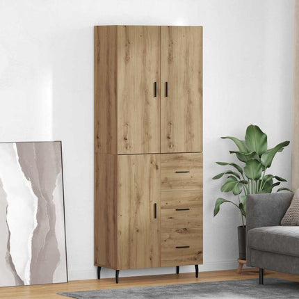 Skåp 2 pcs Artisan Ek 69,5 x 34 x 180 cm Konstruerat trä