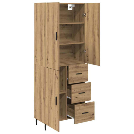 Skåp 2 pcs Artisan Ek 69,5 x 34 x 180 cm Konstruerat trä